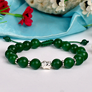 Green Onyx with Buddha Bracelet