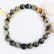 Black Cats Eye Bracelet - 8mm