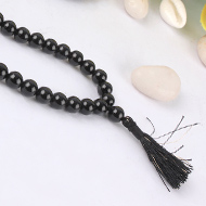 Black Onyx Round mala - 6mm