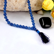Blue Jade Round mala - 6mm
