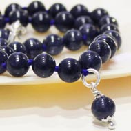 Blue Sapphire Mala