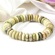 Butter Jade Bracelet-Elliptical Beads