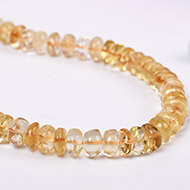 Citrine Mala - Button shape