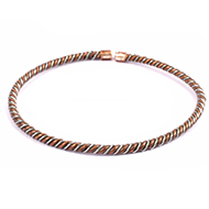 Copper Iron Anklet for Stability - Design - IV