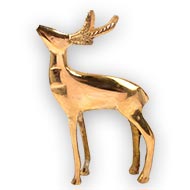 Deer in brass - II