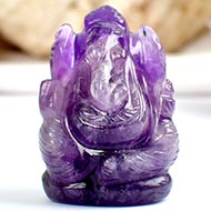 Ganesha in Amethyst - 25 gms