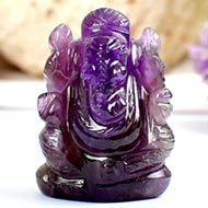 Ganesha in Amethyst - 31 gms - I