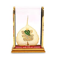Ganesha Peepal Leaf