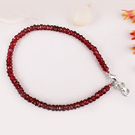 Garnet - Faceted - Bracelet
