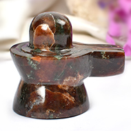 Gomed Hessonite Shivlinga - 119 gms