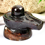 Gomed Hessonite Shivlinga - 142 gms