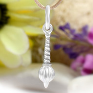 Hanuman Weapon locket in pure silver