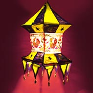 Hexagon Hanging Lantern