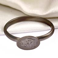 Horse Shoe Shani Ring