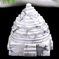 Howlite Shreeyantra - 85 gms