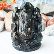Iolite Ganesha - 66 gms