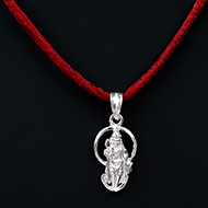 Kartikey Locket in Pure Silver - II