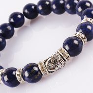 Lapis Lazuli Buddha Bracelet