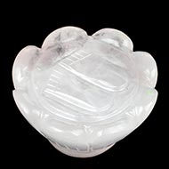 Laxmi Charan in Rose Quartz - 62 gms