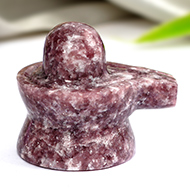 Lepidolite Shivlinga - 57 gms