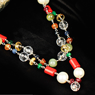 Navratna Mala in Silver