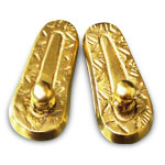 Paduka in Brass - Design I