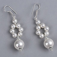 Pearl Earrings - VII