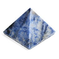Pyramid in Blue Sodalite - Communication and creativity - 53 gms