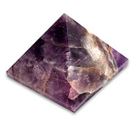 Pyramid in Natural Amethyst - 109 gms