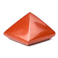 Pyramid in Red Jasper-IV