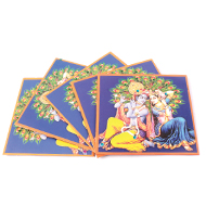 Radha Krishna Envelope - Square shape