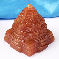 Red Jade Shree Yantra - 106 gms