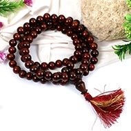 Red sandalwood mala