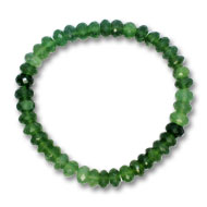 Serpentine Faceted Bracelet - 7 mm