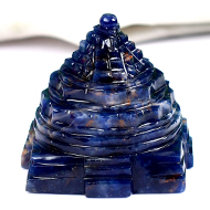 Shree Yantra in Blue Sodalite - 51 gms - I