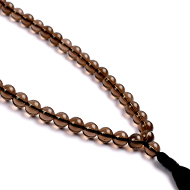 Smoky Quartz round beads - 8mm
