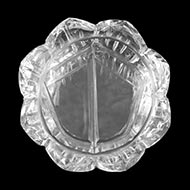 Sphatik Crystal Laxmi Charan - 12 gms