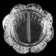 Sphatik Crystal Laxmi Charan - 14 gms