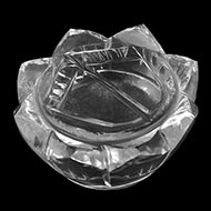 Sphatik Crystal Laxmi Charan - 17 gms - I
