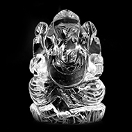 Sphatik Ganesha - 132 gms