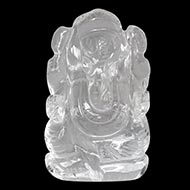 Sphatik Ganesha - 56 gms