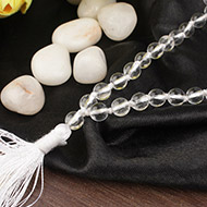Sphatik mala in thread - Size I