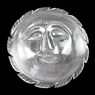 Surya Face in Crystal - 51 to 60 gms