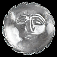 Surya Face in Crystal - 67 gms