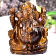 Tiger Eye Ganesha - 110 gms - III