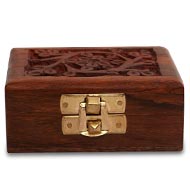 Wooden Rudraksha Chest