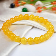 Yellow Jade Bracelet - Design I