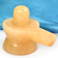 Yellow Jade Shivling - 67 gms