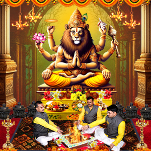 PY255-Lord-Narasimha-Puja-Mantra-Japa-and-Yajna-S1