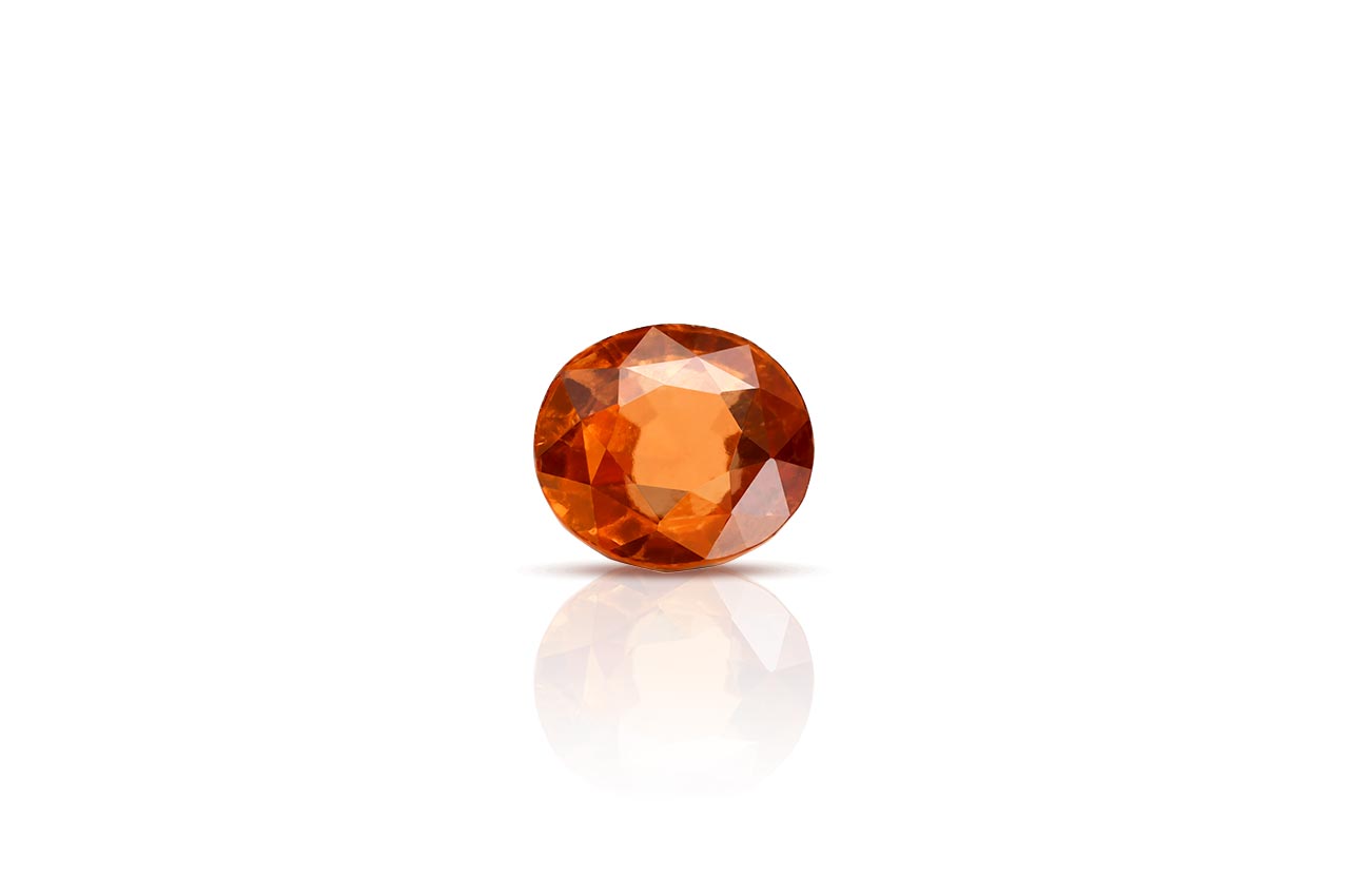 Hessonite Garnet - Gomed - 4.10 carats - I